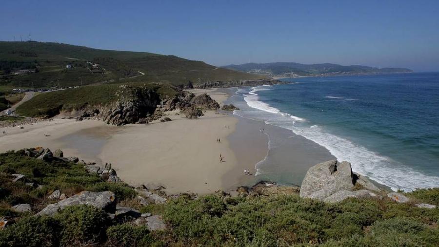 Resultado de imagen de Playa da Hucha coruÃ±a