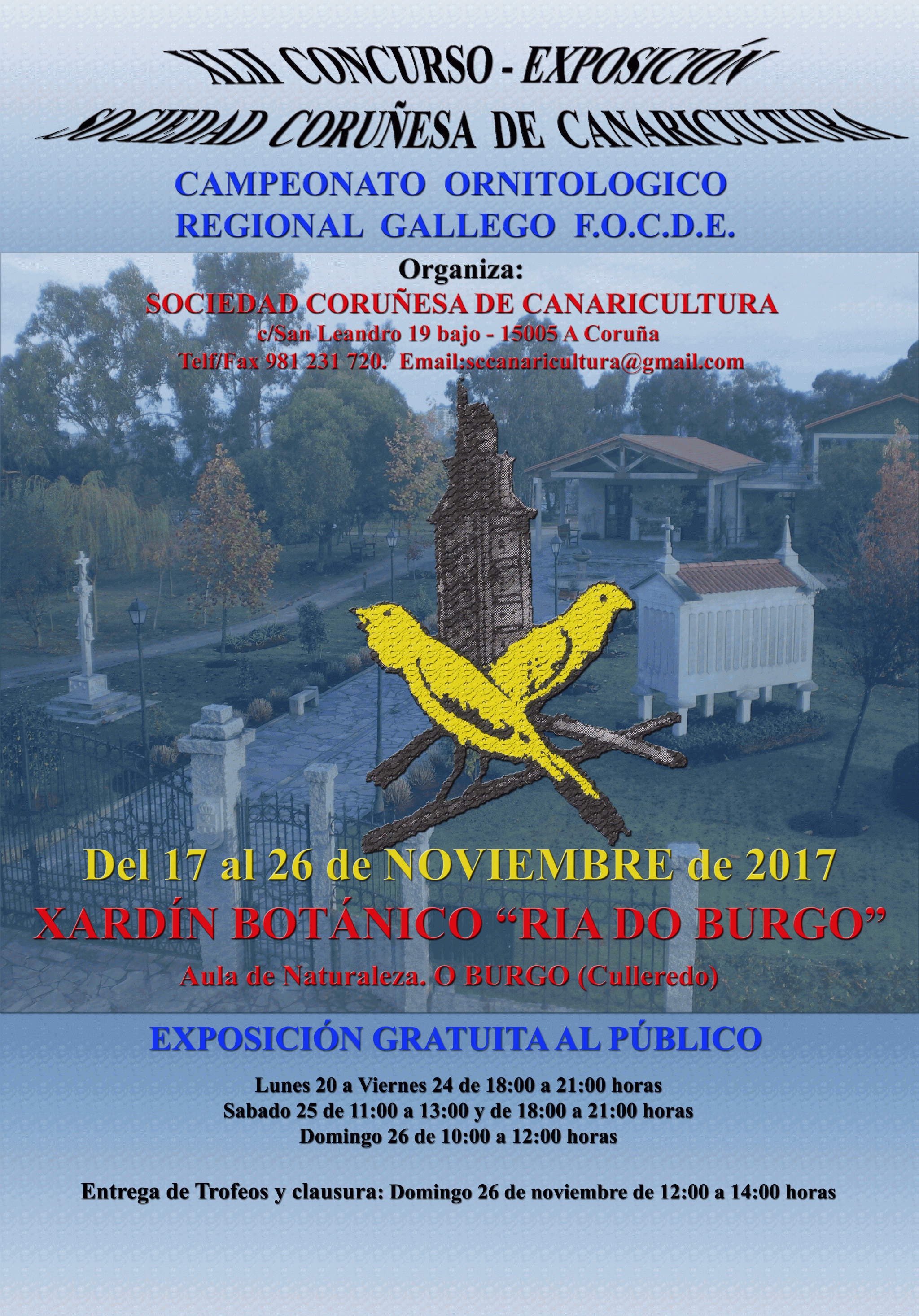 Cartel canaricultura 2017