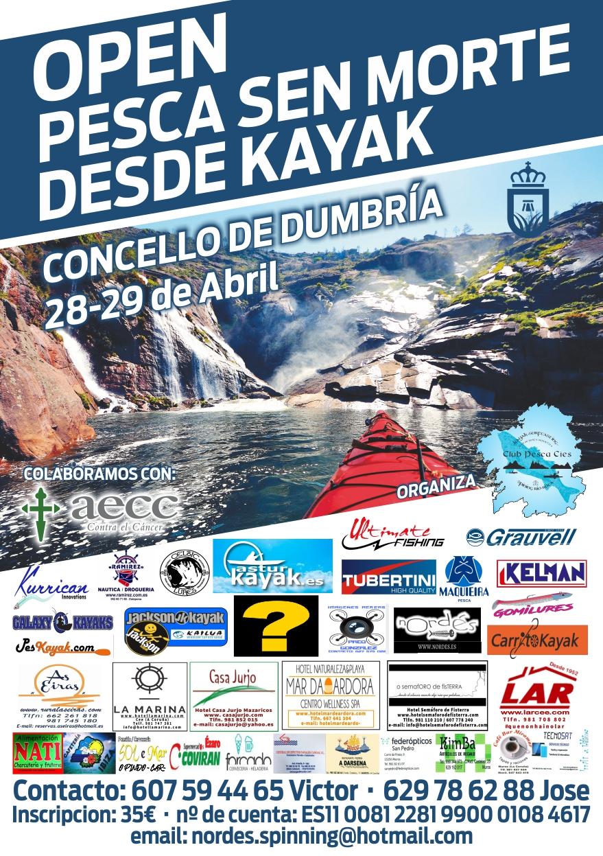 OPEN PESCA SEN MORTE DENDE KAIAK_CONCELLO DE DUMBRÍA