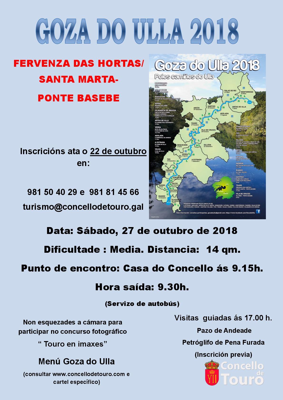 Cartaz Goza do Ulla Touro 2018