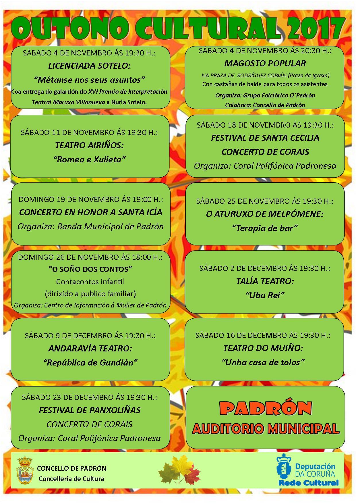 Outono Cultural - Padrón