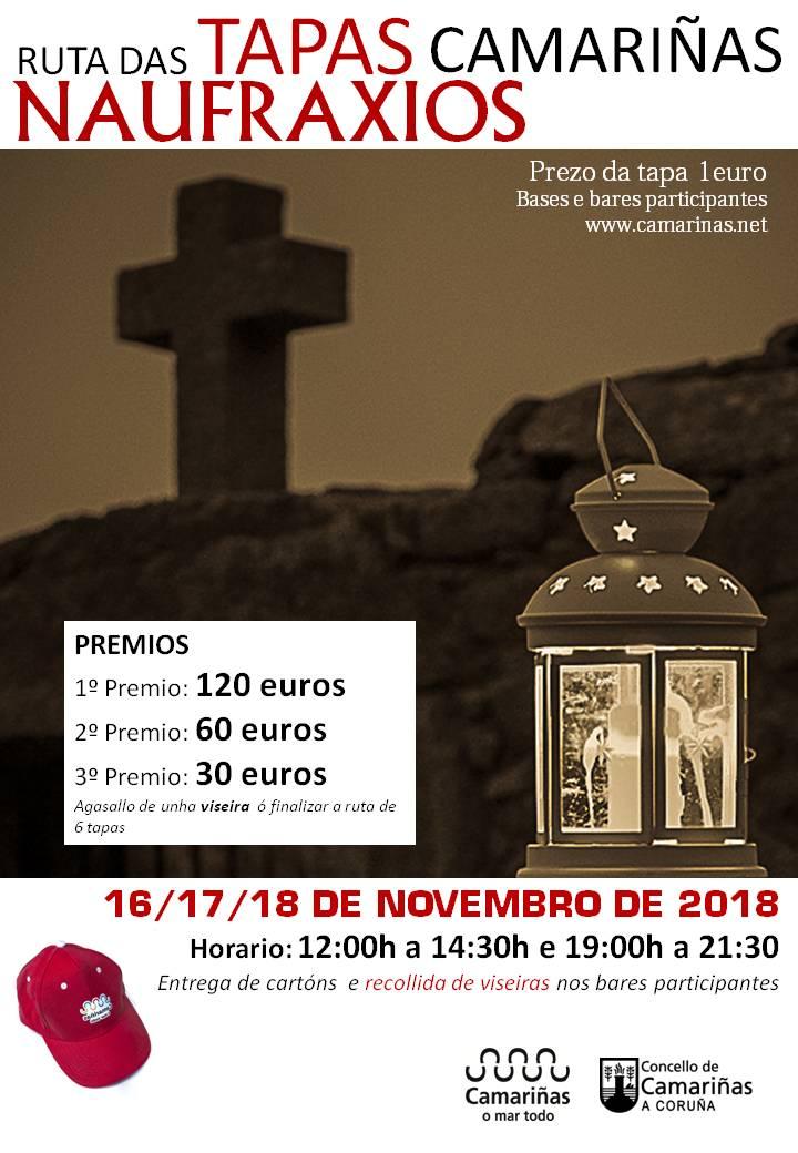 Ruta Tapa Naufraxios de Camariñas