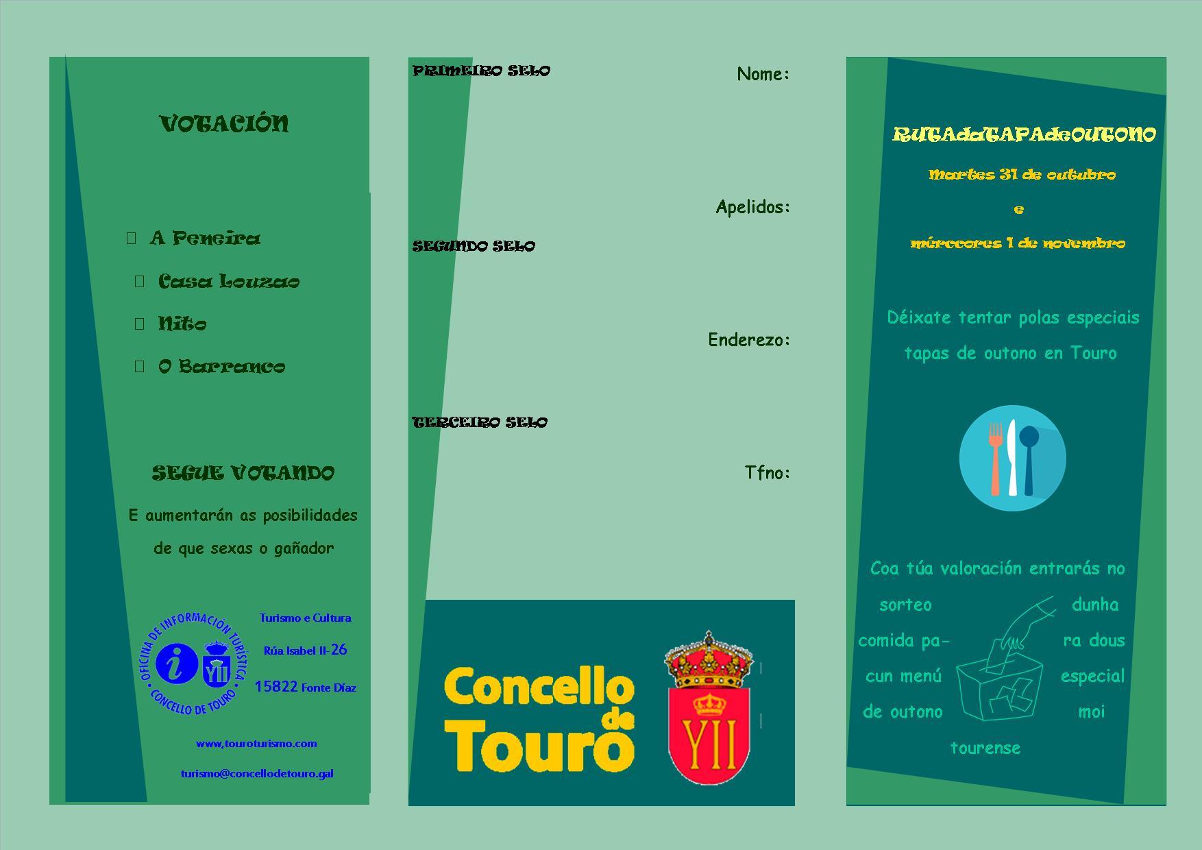 Programa "RUTAdeTAPAdeOUTONO"