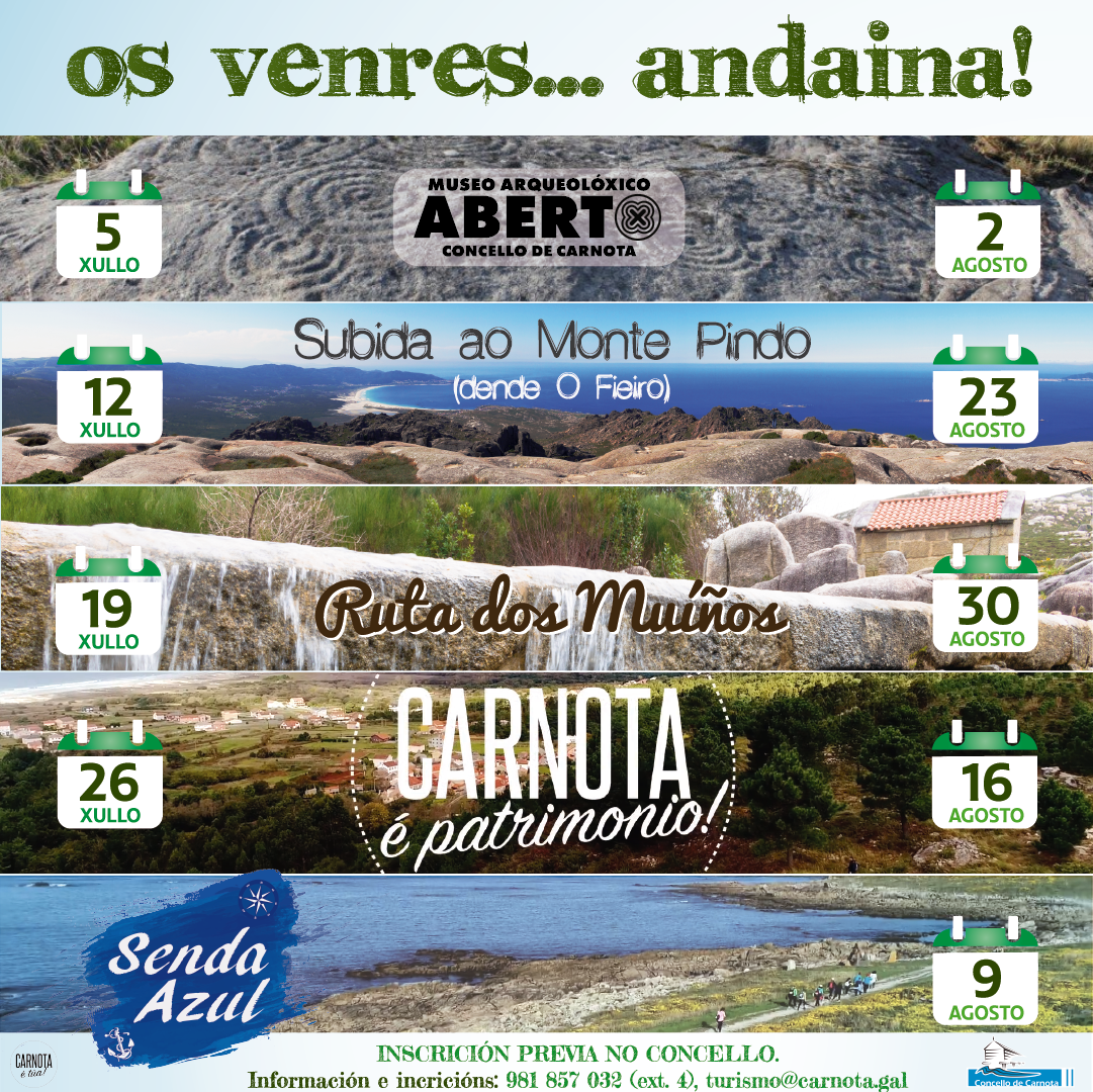 Os venres... andaina_ConcelloCarnota2019_squared