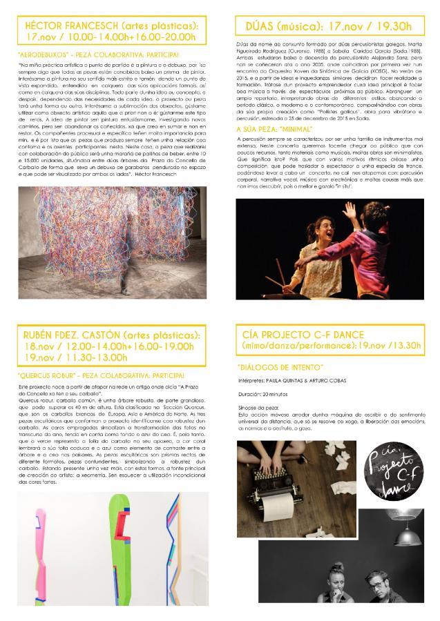 Programa de "Somos rúa, facemos arte"