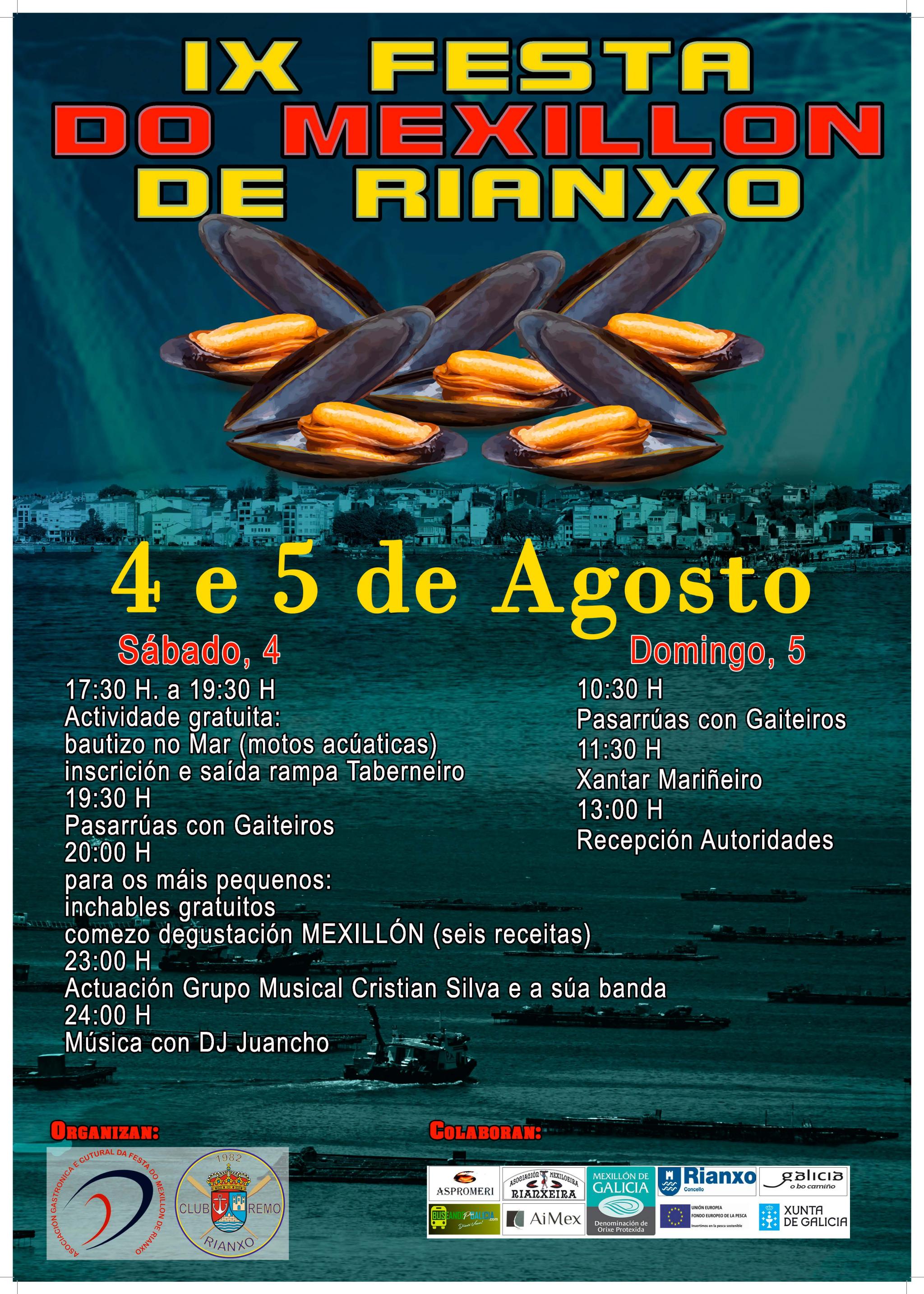 Festa degustación mexillón Rianxo 2018