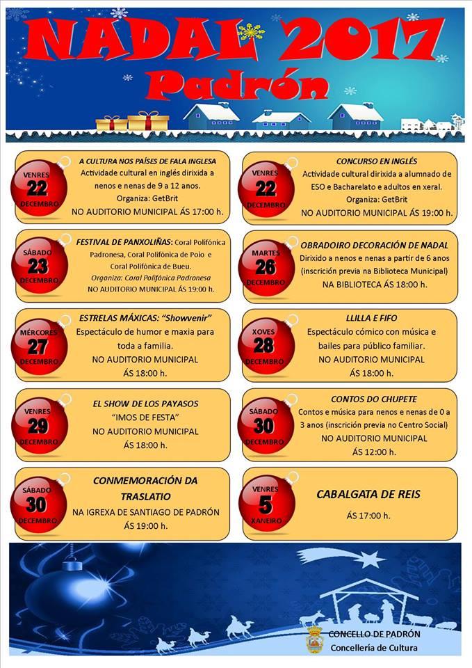 Programa de actividades