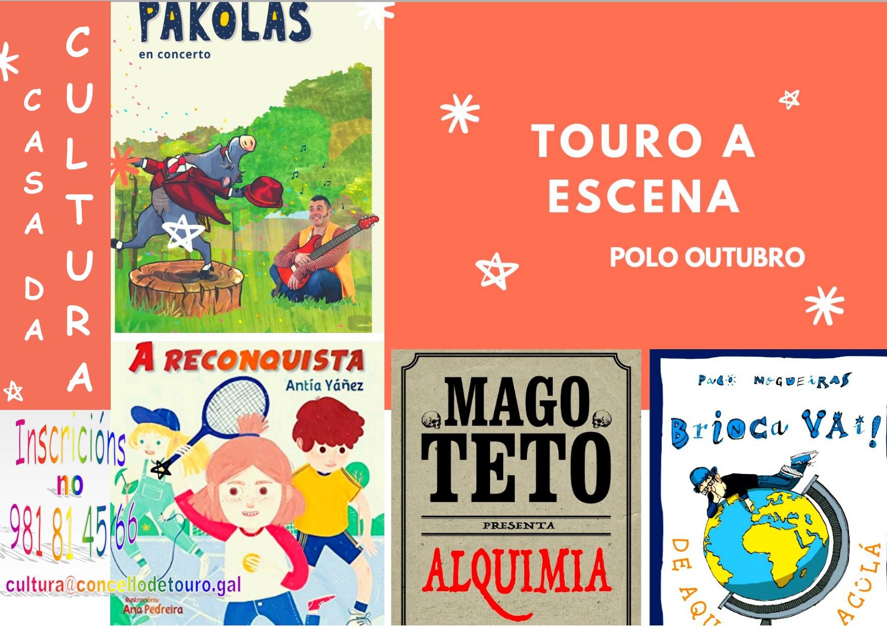 TOURO A ESCENA polo outubro